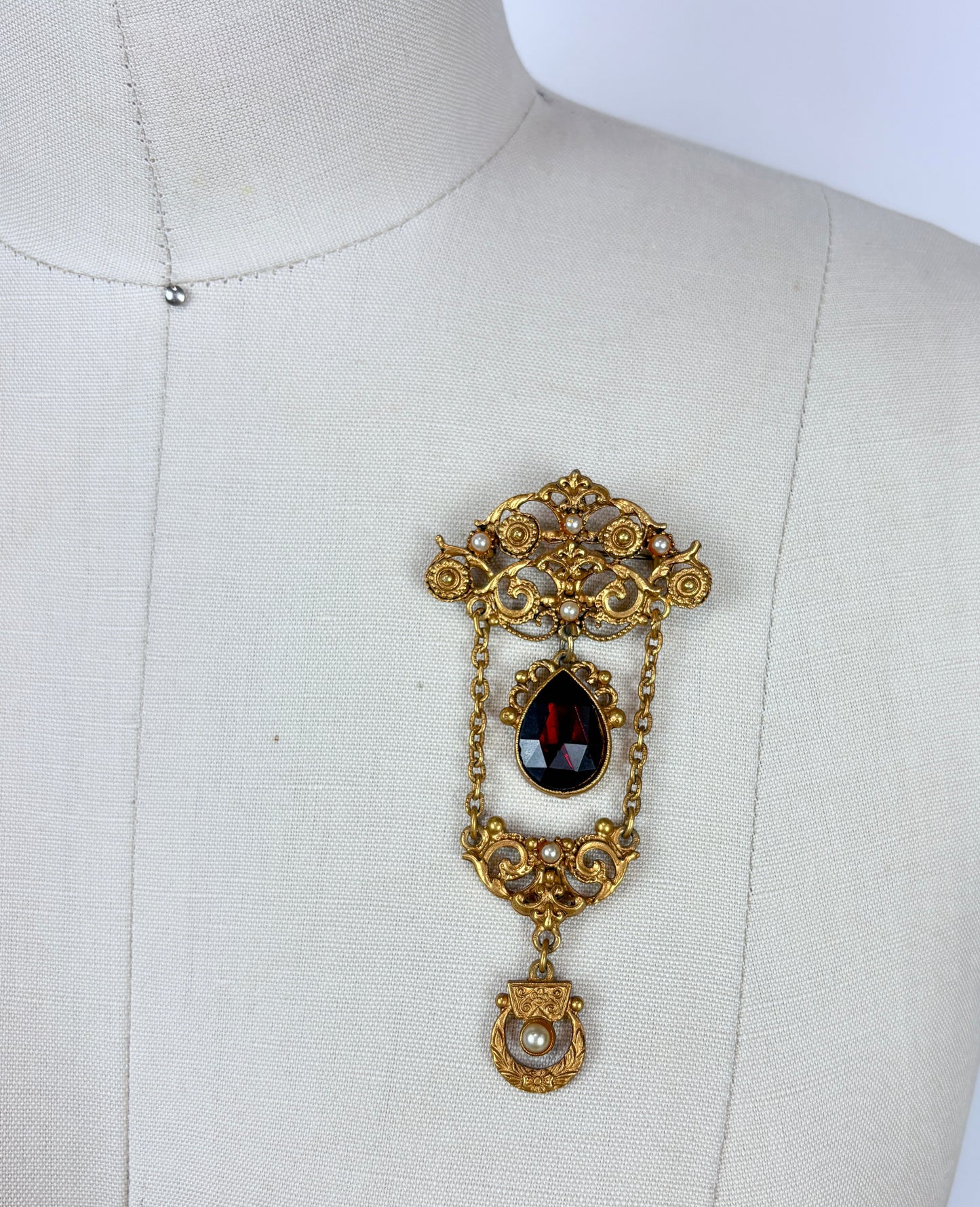 Vintage 1950s/1960s Signed Florenza by Dan Kasoff Brooch