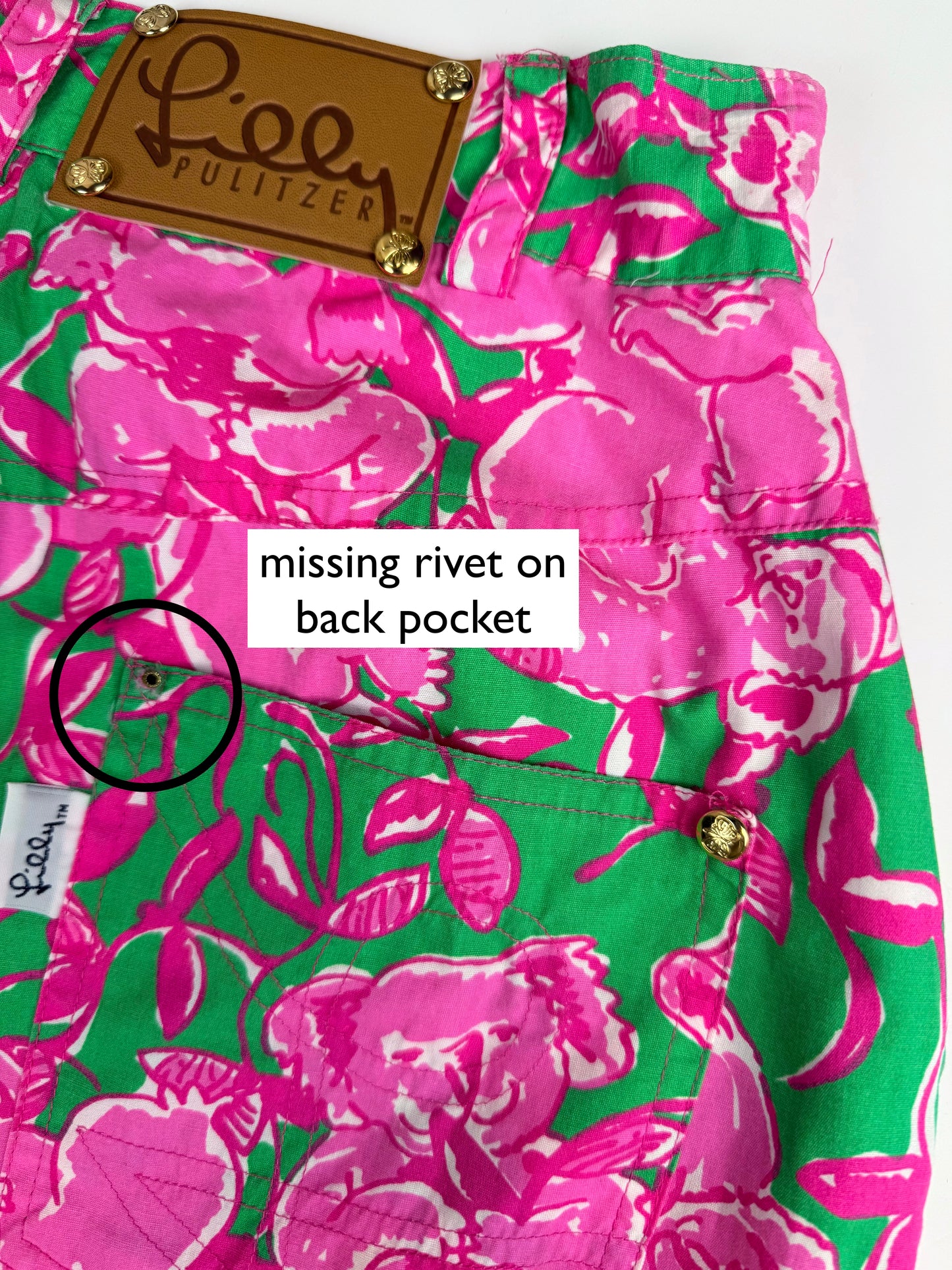 Vintage Late 1990s Lilly Pulitzer Koala Printed Pants, Size Medium