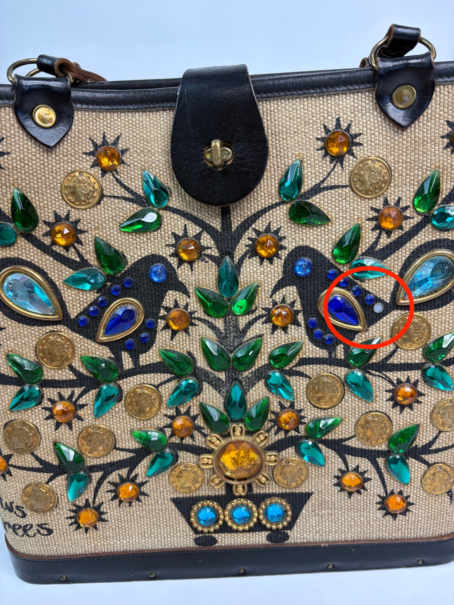 Vintage 1965 Enid Collins Purse