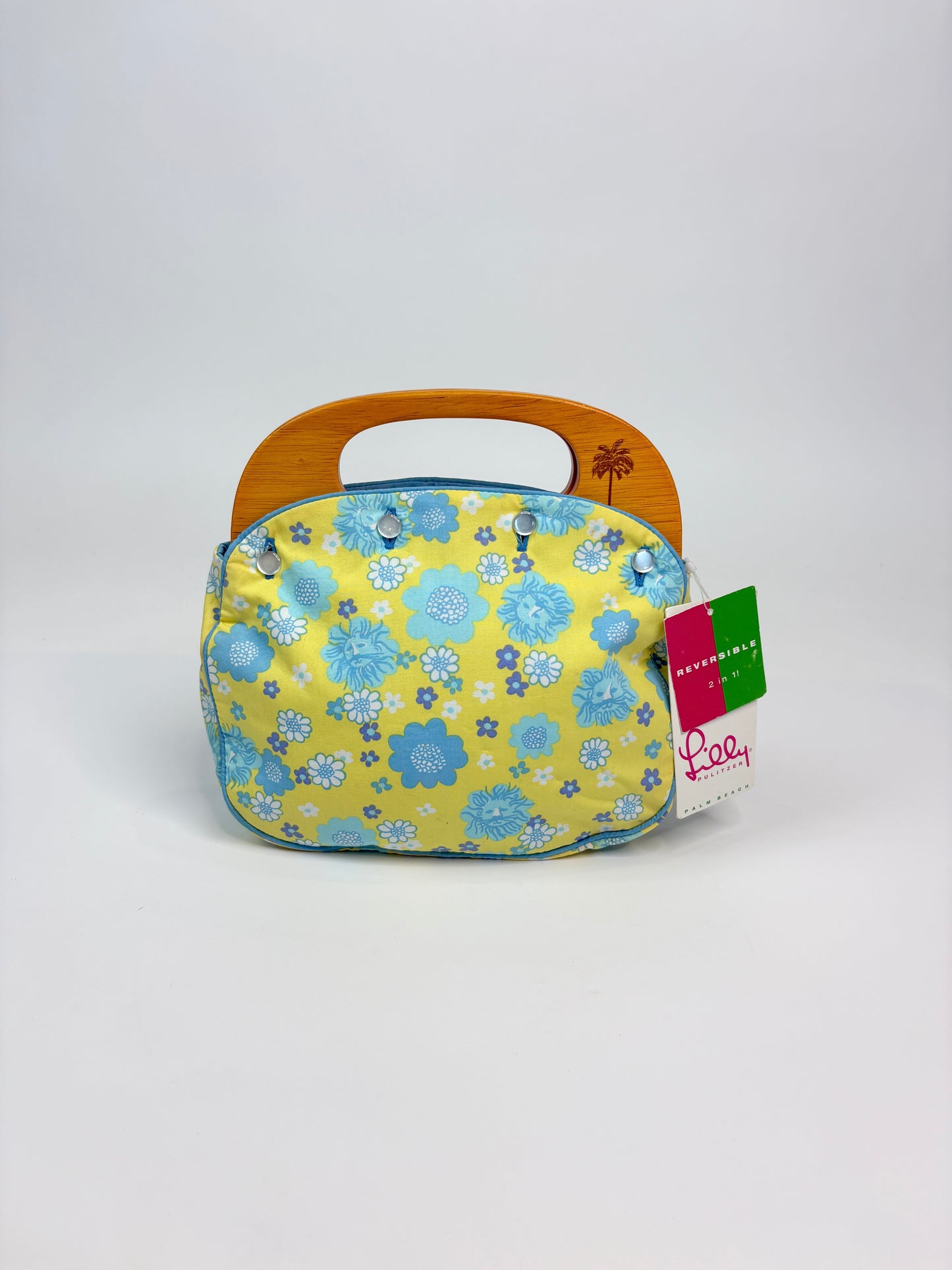 Vintage Lilly Pulitzer Reversible Bermuda Bag (NWT)