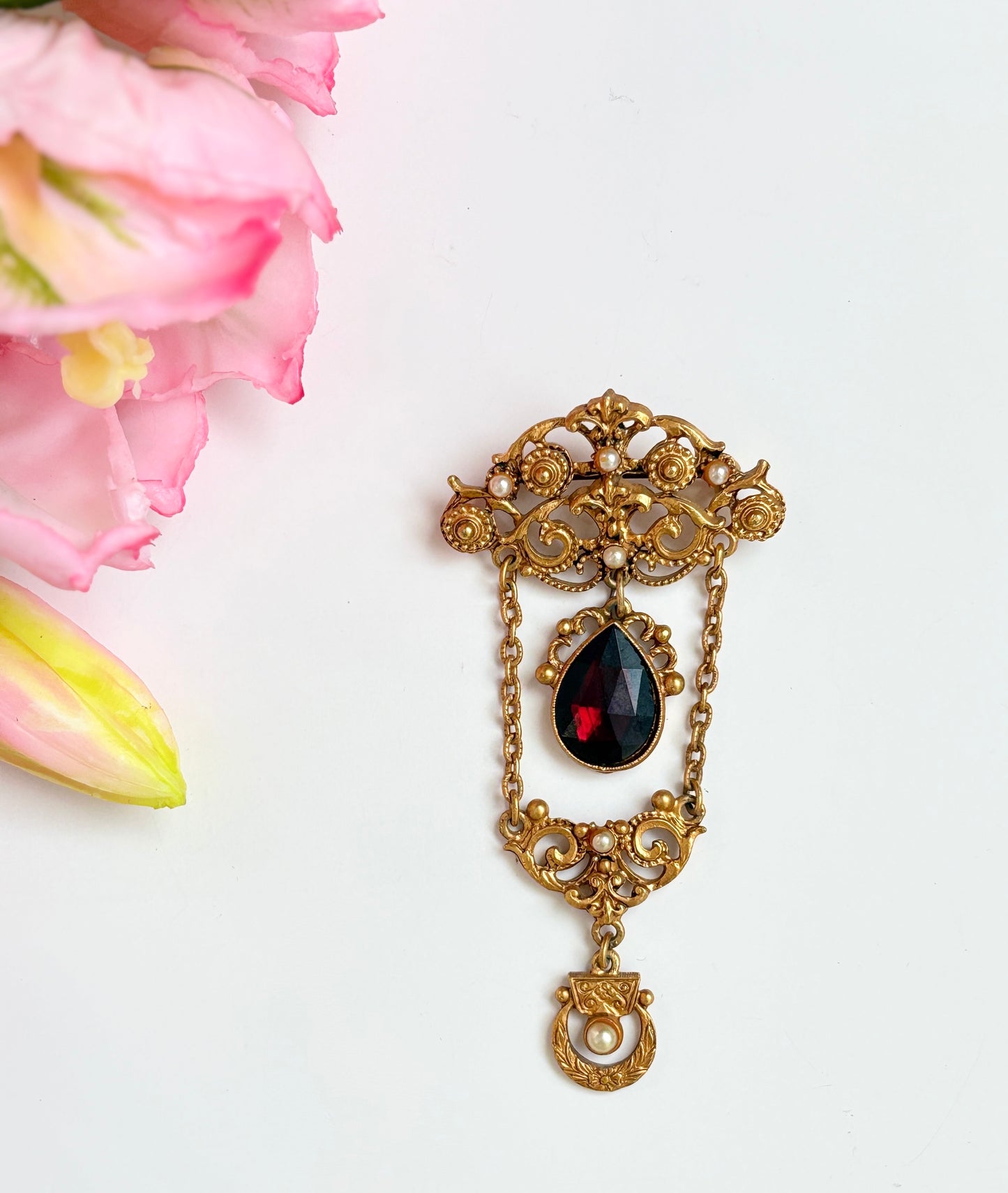 Vintage 1950s/1960s Signed Florenza by Dan Kasoff Brooch