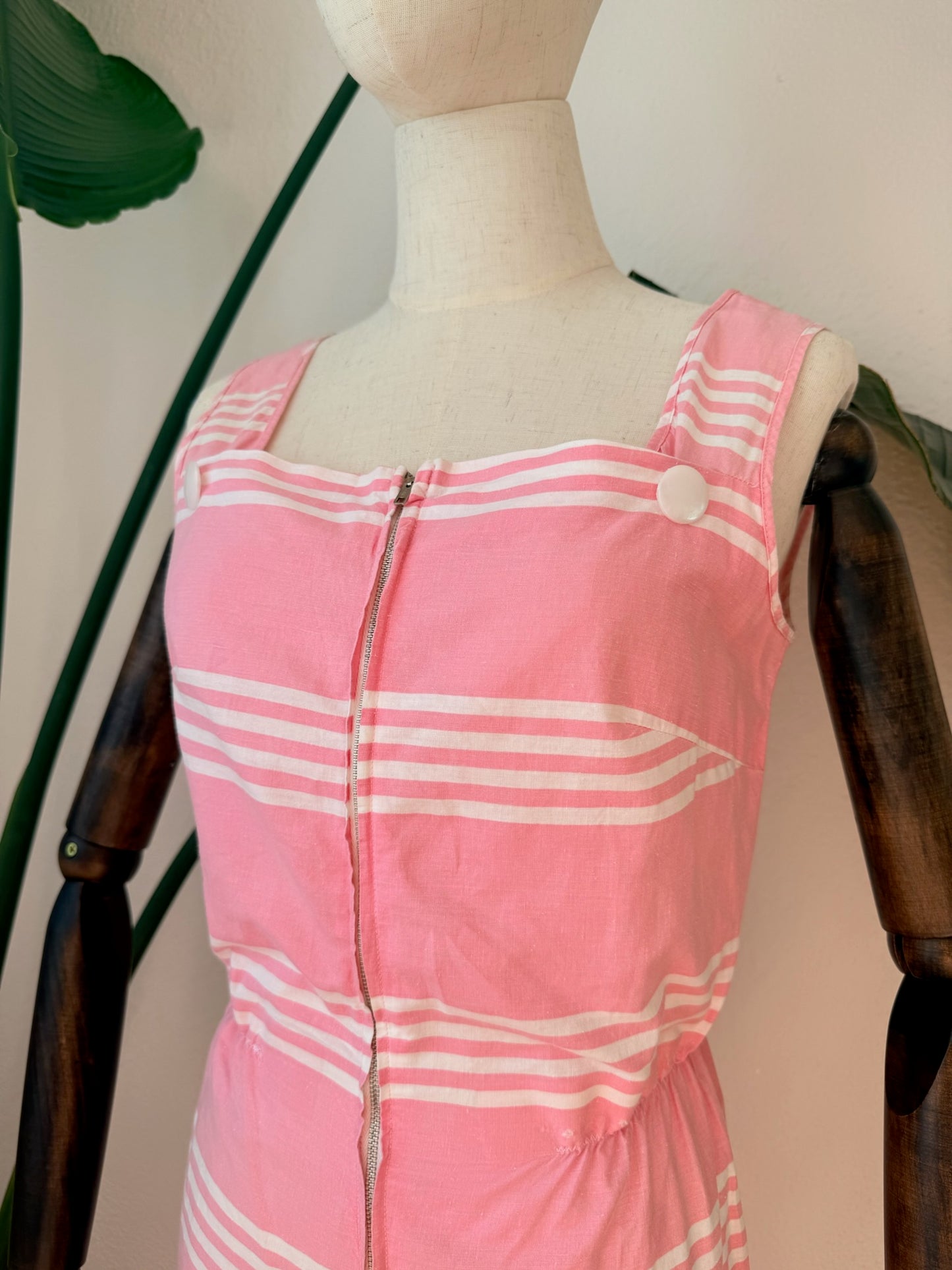 Vintage 1950s Play Set, Romper & Skirt, Size Small