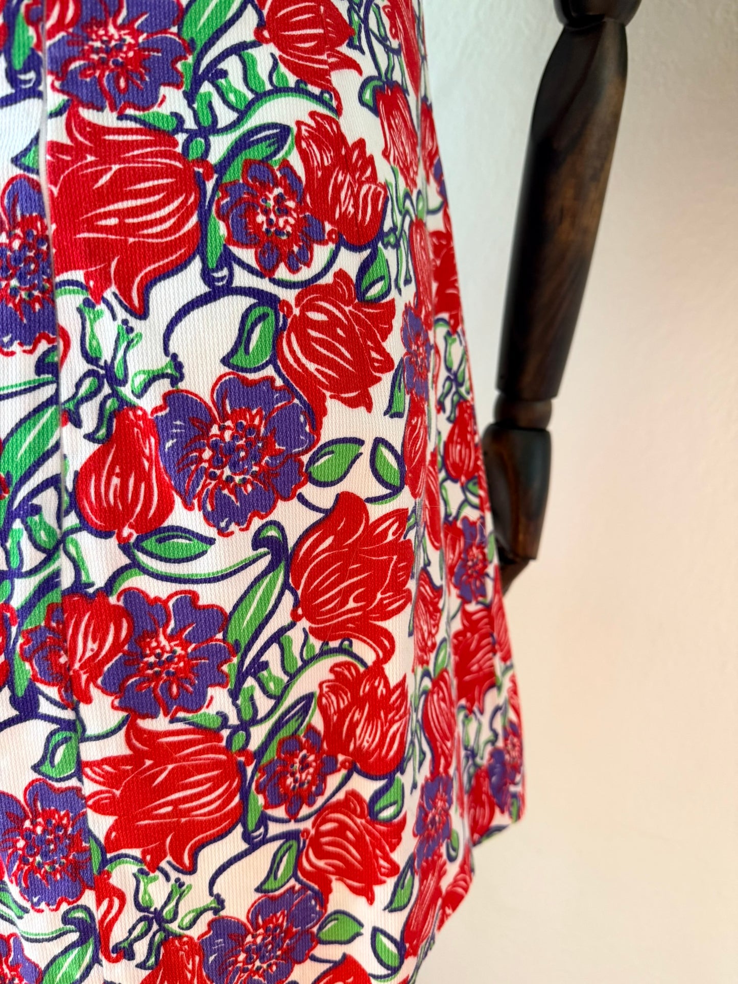 Vintage Late 1990s Lilly Pulitzer Printed Summer Dress Size Small