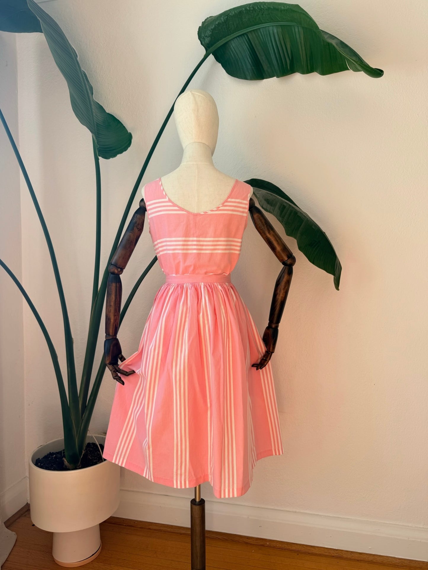Vintage 1950s Play Set, Romper & Skirt, Size Small