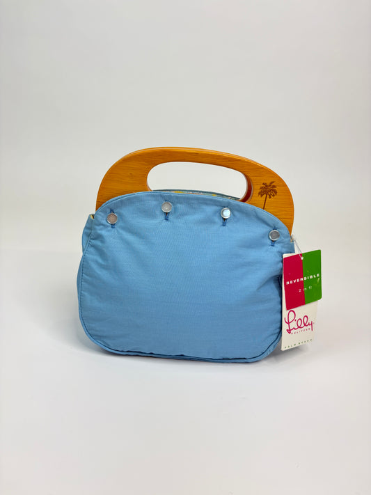 Vintage Lilly Pulitzer Reversible Bermuda Bag (NWT)
