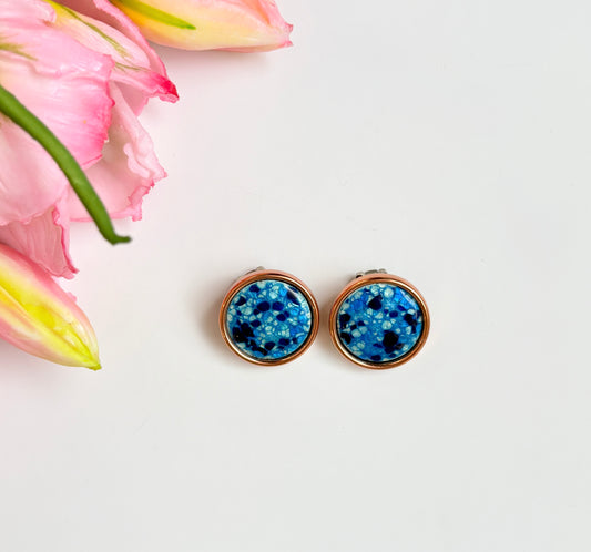 Vintage Mid-Century Matisse Renoir Clip-On Earrings